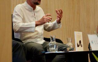 Eugenio Boatella durante la presentación del libro