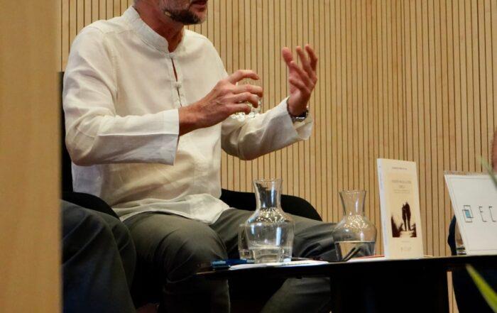 Eugenio Boatella durante la presentación del libro